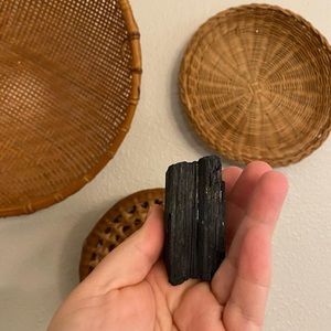 Natural Raw Black Tourmaline Crystal